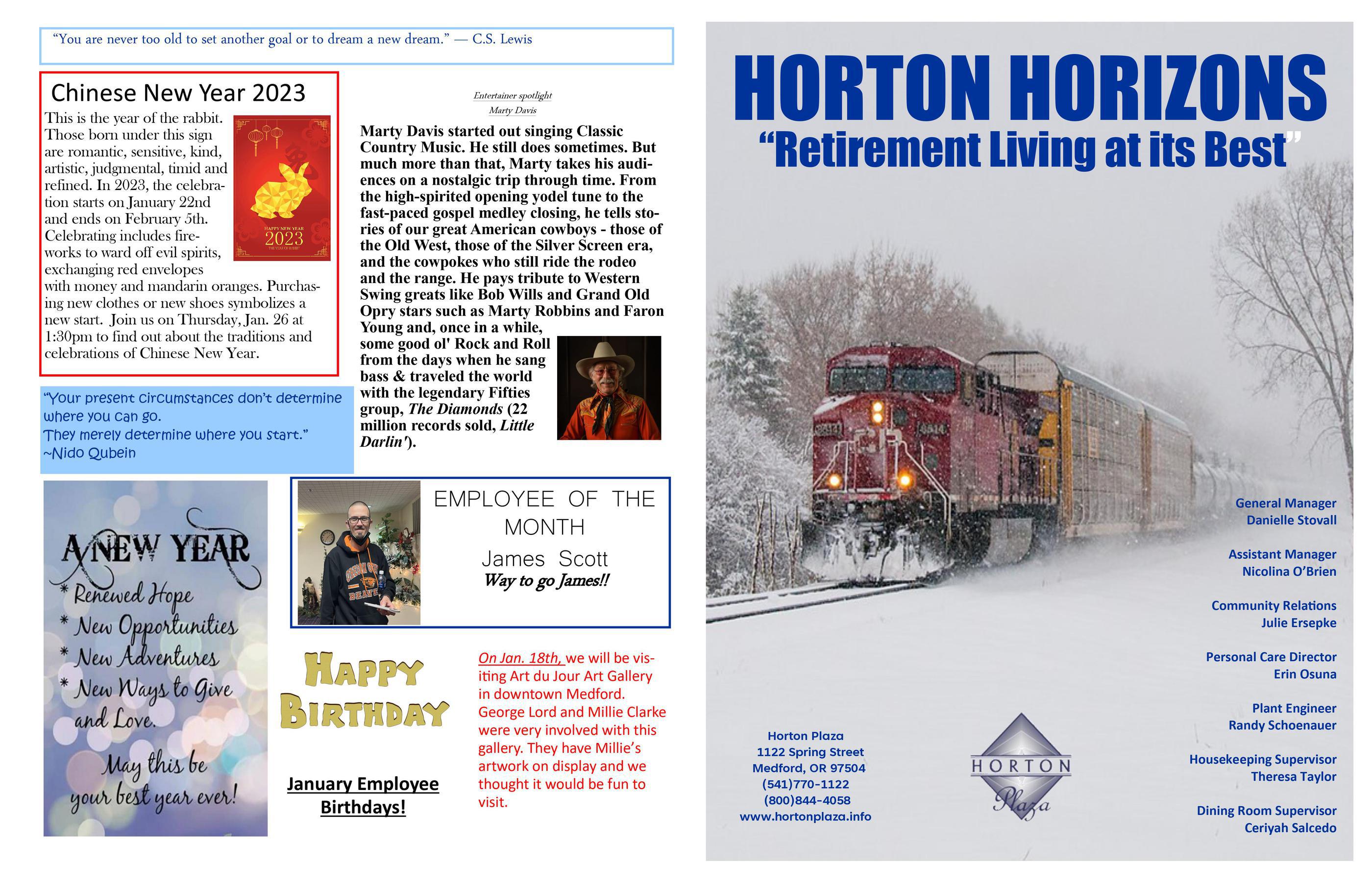 January 2023 Calendar