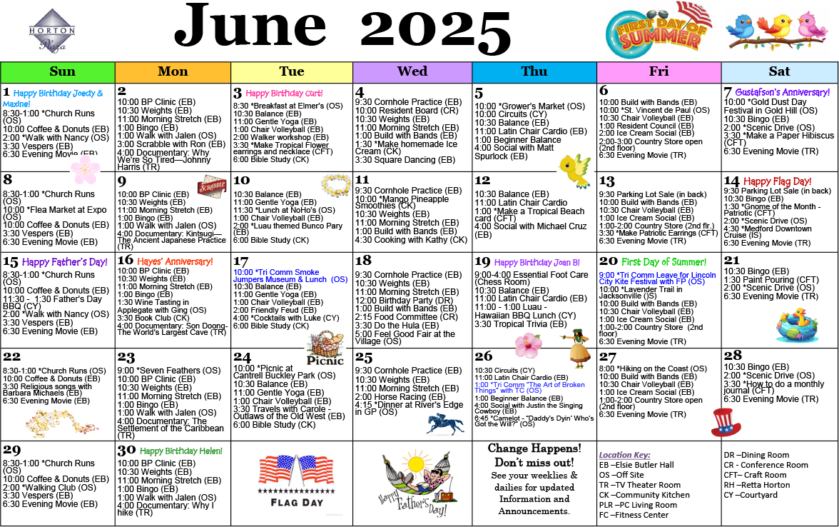 May Calendar